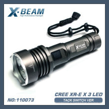 CREE XR-E Q5x3 светодиодный фонарик X-BEAM